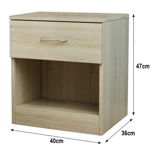 Modern bedside table cabinet - bedside,