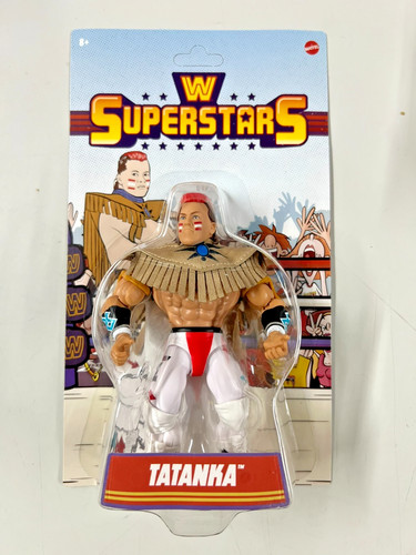 Wwf wwe superstars tatanka - wwf,