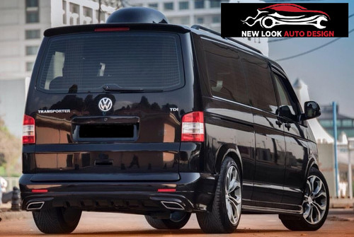 Rear piano black - roof, spoiler