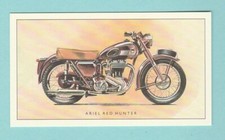 ARIEL  RED  HUNTER  -  BRITISH  MOTOR  CYCLE  OF  THE  FIFTIES