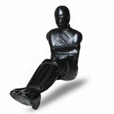 Wetlook full body bondage - body,