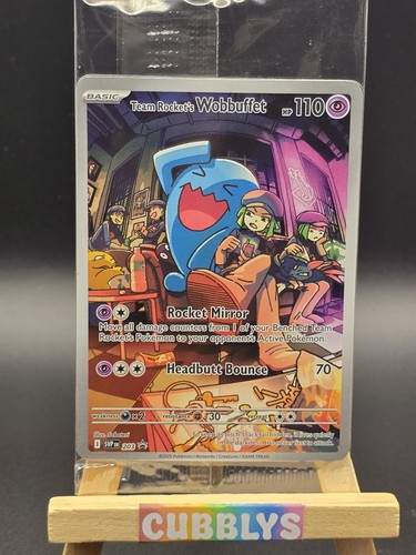 Sealed team rocket wobbuffet - sealed,