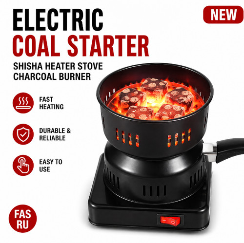 Electric charcoal burner stove - electric,