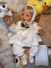'Our Blonde Angel' Collector's Doll by Lee Middleton/Artist Reva Schick with COA