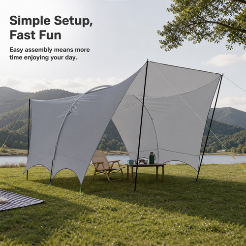 Family camping canopy - canopy, shelter