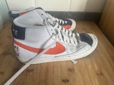 Nike 75th Anniversary NBA Blazer Mid 77 High-Top DD8025-100 Sneakers Mens Sz 9