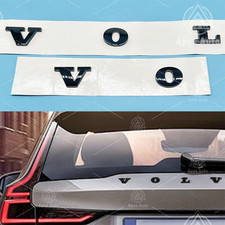 Raised Rear Trunk Lid Badge