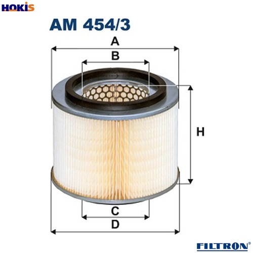 Air filter 454 for - air, 454/3