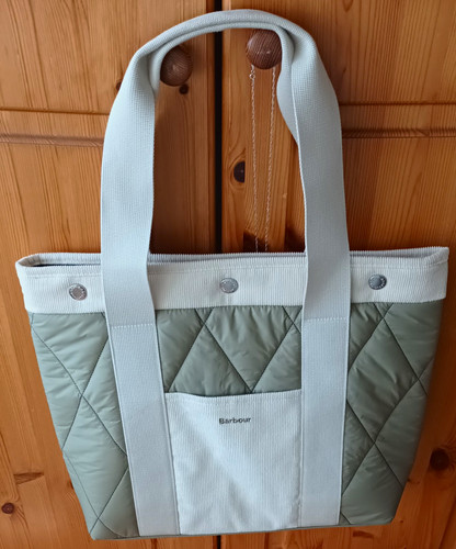 Barbour haily quilted tote - haily, bag