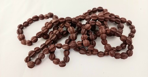 Vintage lotus seed mala beads - vintage,