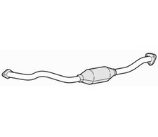 Exhaust catalytic converter - catalytic,