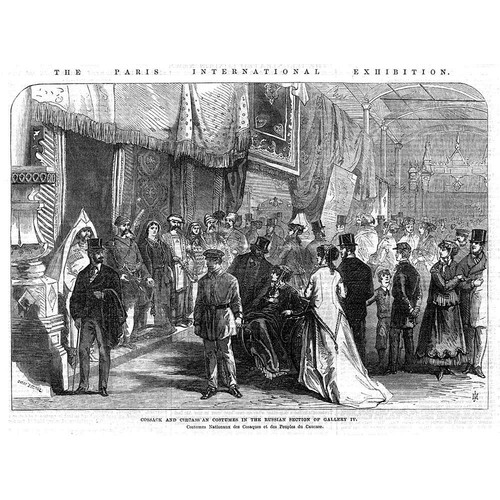 Paris exhibition cossack - exhibition,