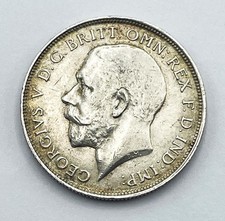 GEORGE V SILVER TWO SHILLINGS