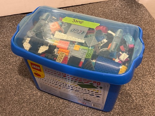 Lego 3kg mixed bricks with - bricks,