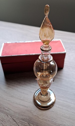 Vintage egyptian glass perfume - egyptian,