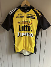 Shimano Lotto Jumbo men's cycle jersey | Yellow/Black/White | XL |