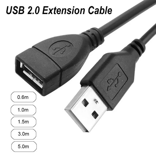White usb extension cable 0 - white,