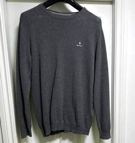 Gant grey crew neck - neck, pullover