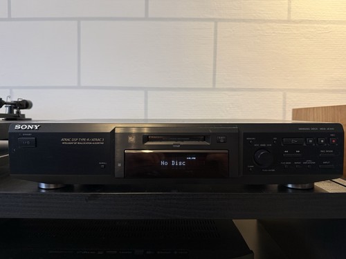 Sony mds je440 - sony, disc