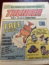 THUNDER COMIC NO.1  WITH FREE GIFT