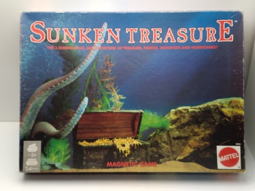 Vintage sunken treasure board - vintage,