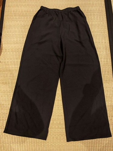 Bnwt black wide leg - black,
