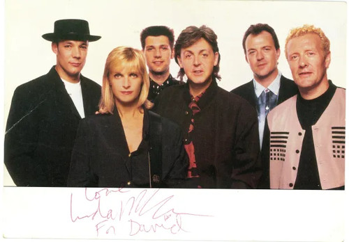 Linda mccartney signed world - signed,