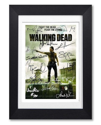 The walking dead - walking, signed