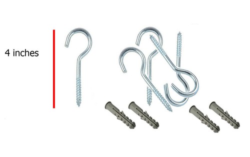 100mm inch screw in - 4,