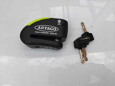 ARTAGO 30X14 Pack Anti-Theft Disc Lock with Alarm 120db High Security
