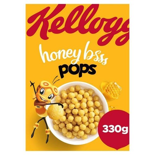 Kellogg honey pops breakfast - honey,
