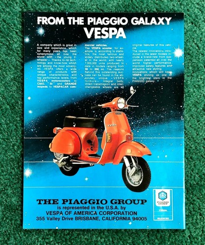 Original 1981 1982 vespa p200e - vespa,