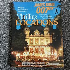 James Bond Thrilling Locations 007 Role Playing Book Victory Games IDTV