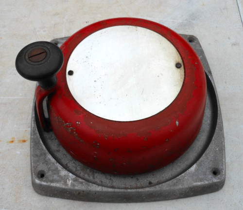 Vintage wall mounted fire - wall,
