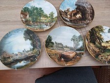 JOHN CONSTABLE  WALL PLATES X 5 All Used But In Excellent Condition.