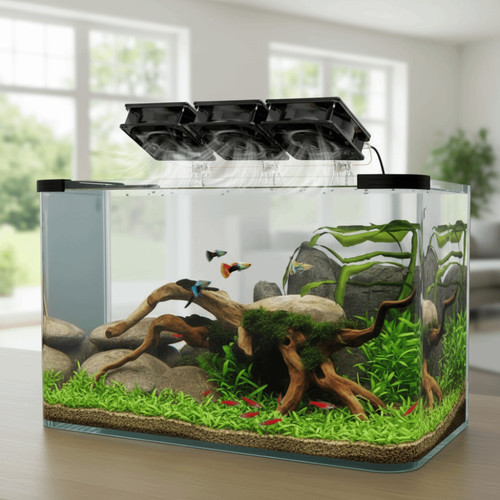 Adjustable angle aquarium - angle,