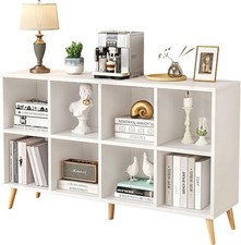 8-Cube Bookshelf 2 Tier Modern