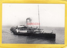 YARMOUTH BELLE 1898 Coast Development passenger paddle steamer       -Photograph