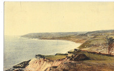 postcard - charmouth view of