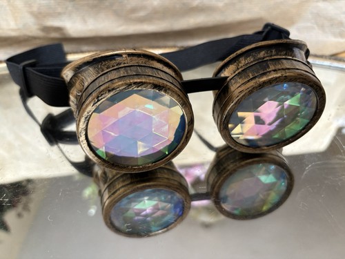 Steampunk cyber goggles - cyber,