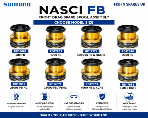 Shimano nasci front drag - shimano,