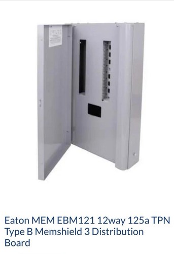 Eaton mem ebm121 - 12way, 125a