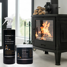 Stove Cleaner & Restorer - Clean & Restore Colour to Metal Stoves & Log Burners