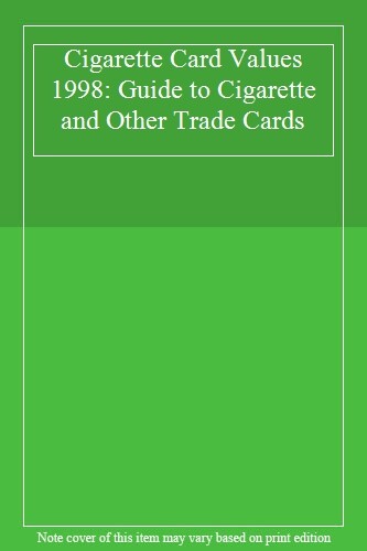 Cigarette card values 1998 - card,