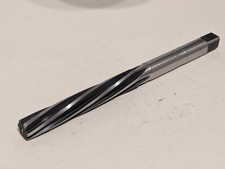 Hand Reamer 7/16" dia HSS Straight shank Spiral flute 5 3/4" long INTAL USED R79