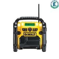 DeWalt DCR020 10.8 / 14.4 / 18V XR Li-Ion DAB+ Compact Digital Jobsite Radio