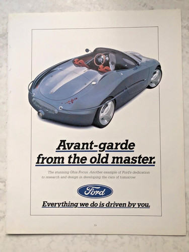 1993 advert stunning ghia - 1993,
