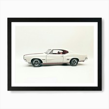 Toy Car 67 Pontiac Gto White