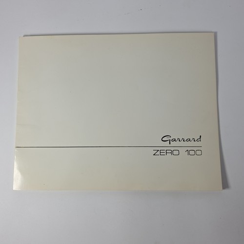 Garrard zero automatic - garrard,