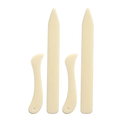 4pcs paper creaser - set, curved
